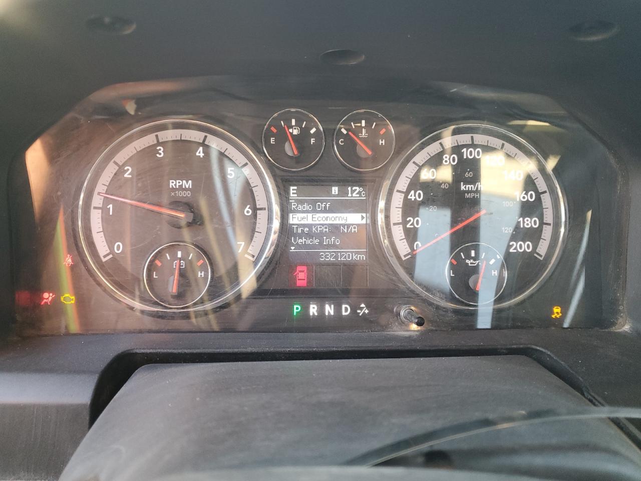 2012 DODGE RAM 1500