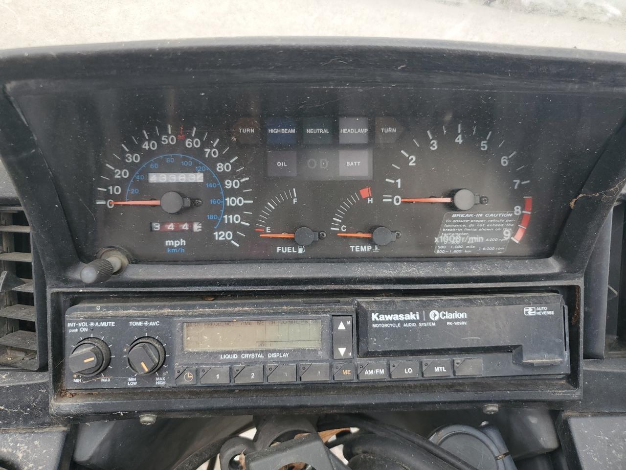 1989 KAWASAKI ZG CONCOUR