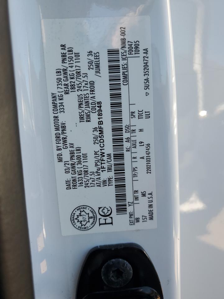 2021 FORD F-150