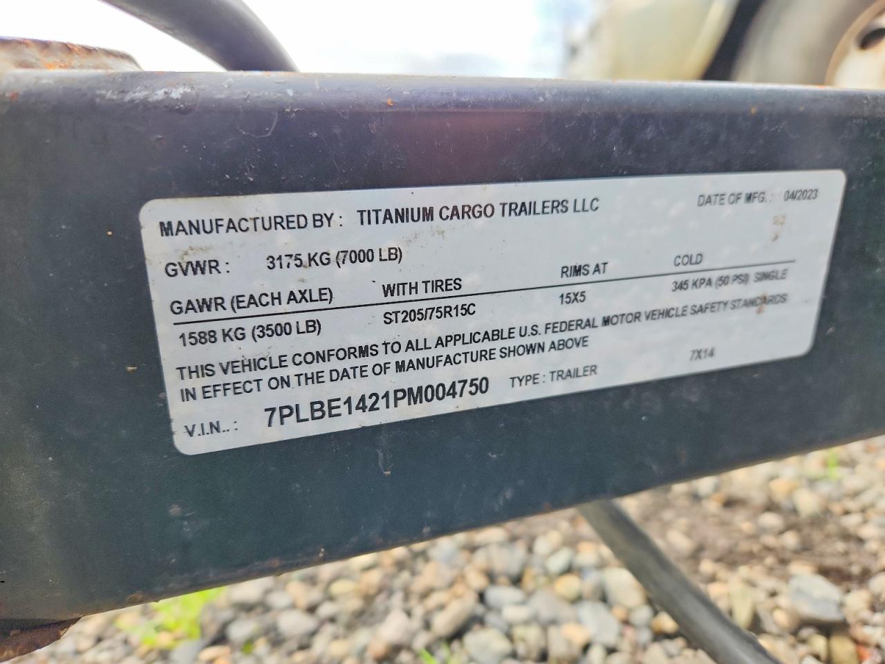 2023 TITANIUM UNKNOWN