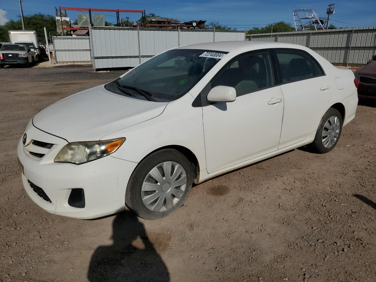 2012 TOYOTA COROLLA