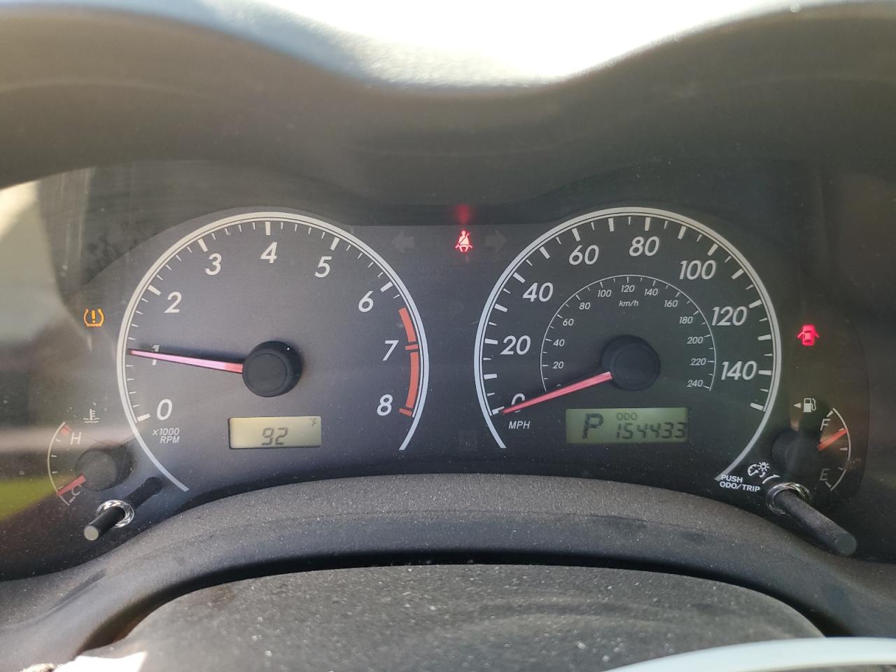 2012 TOYOTA COROLLA