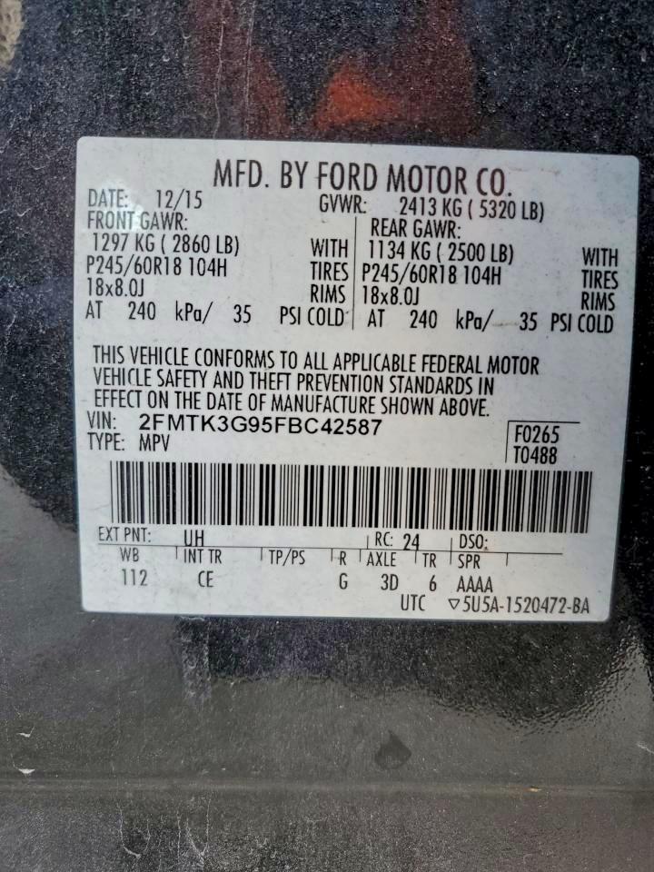 2015 FORD EDGE