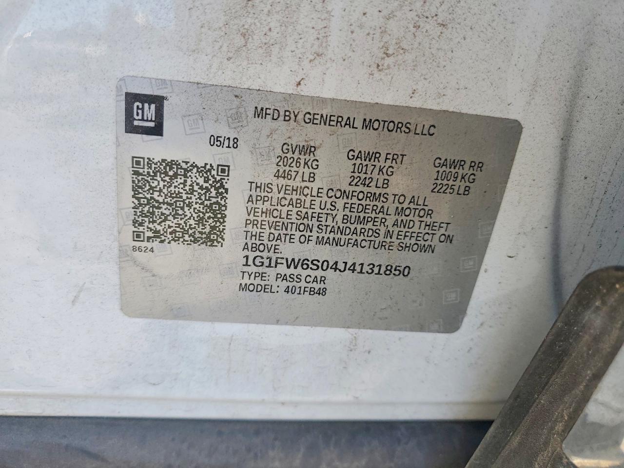 2018 CHEVROLET BOLT