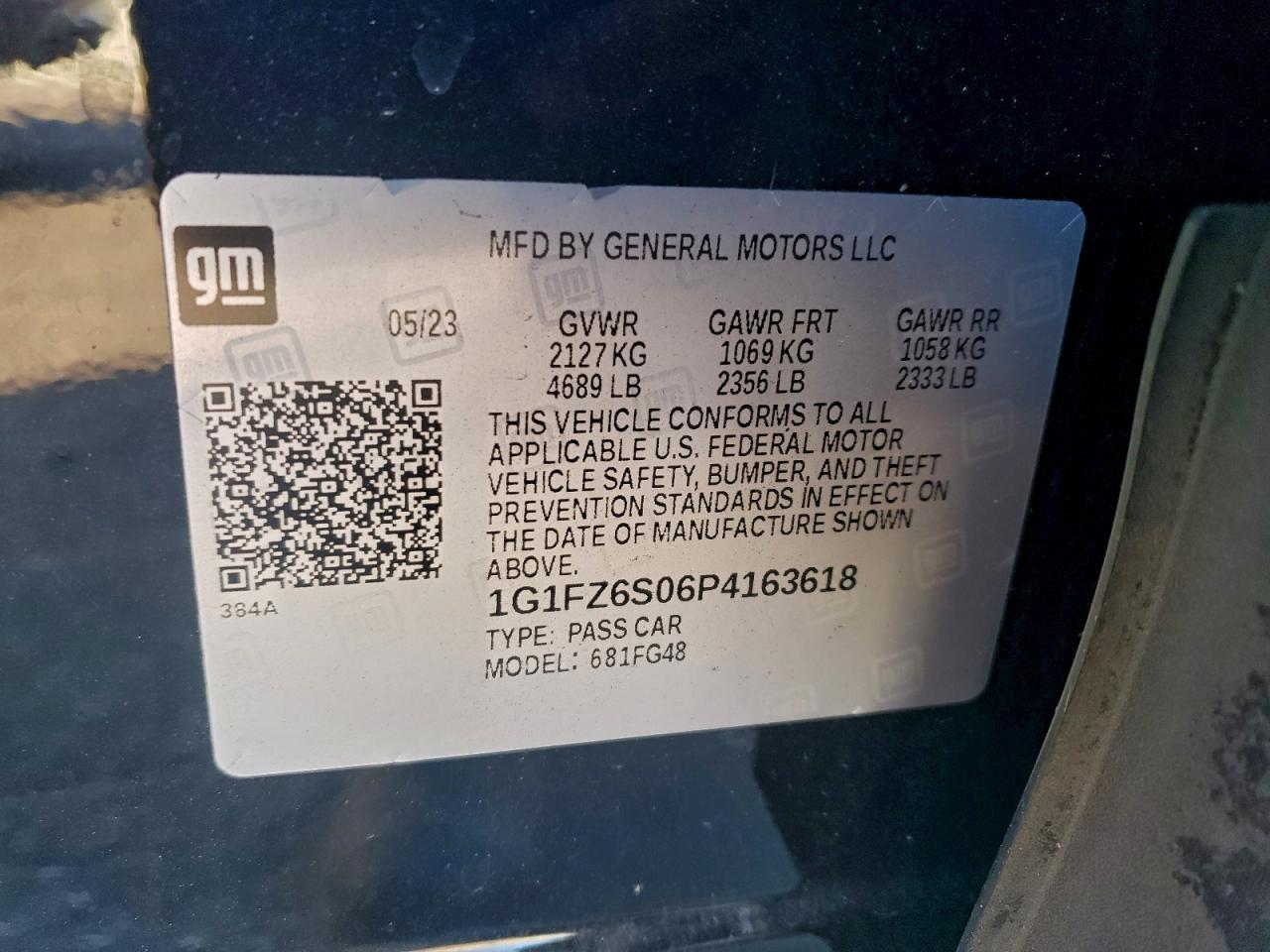 2023 CHEVROLET BOLT