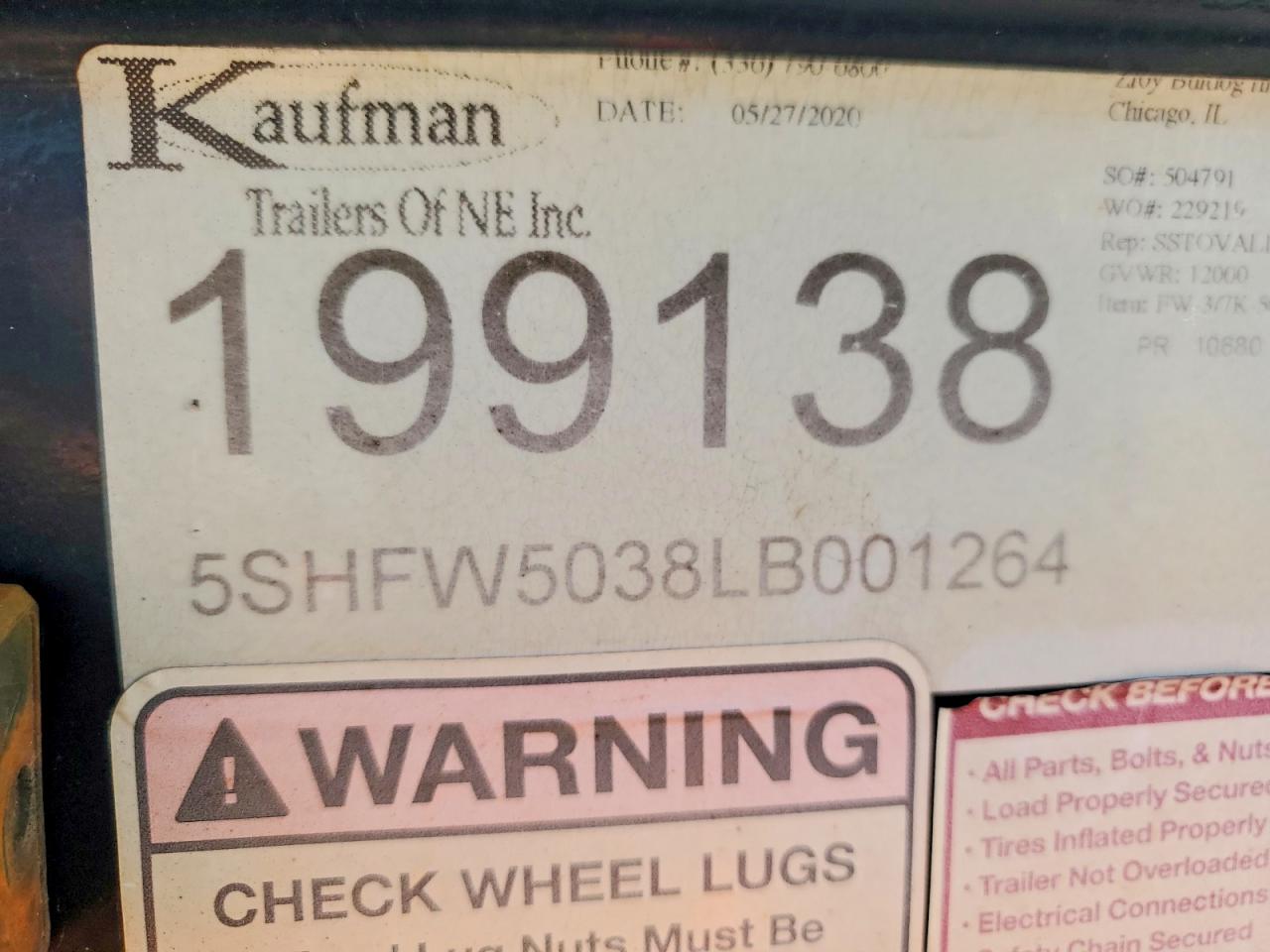 2020 KAUFMAN UNKNOWN