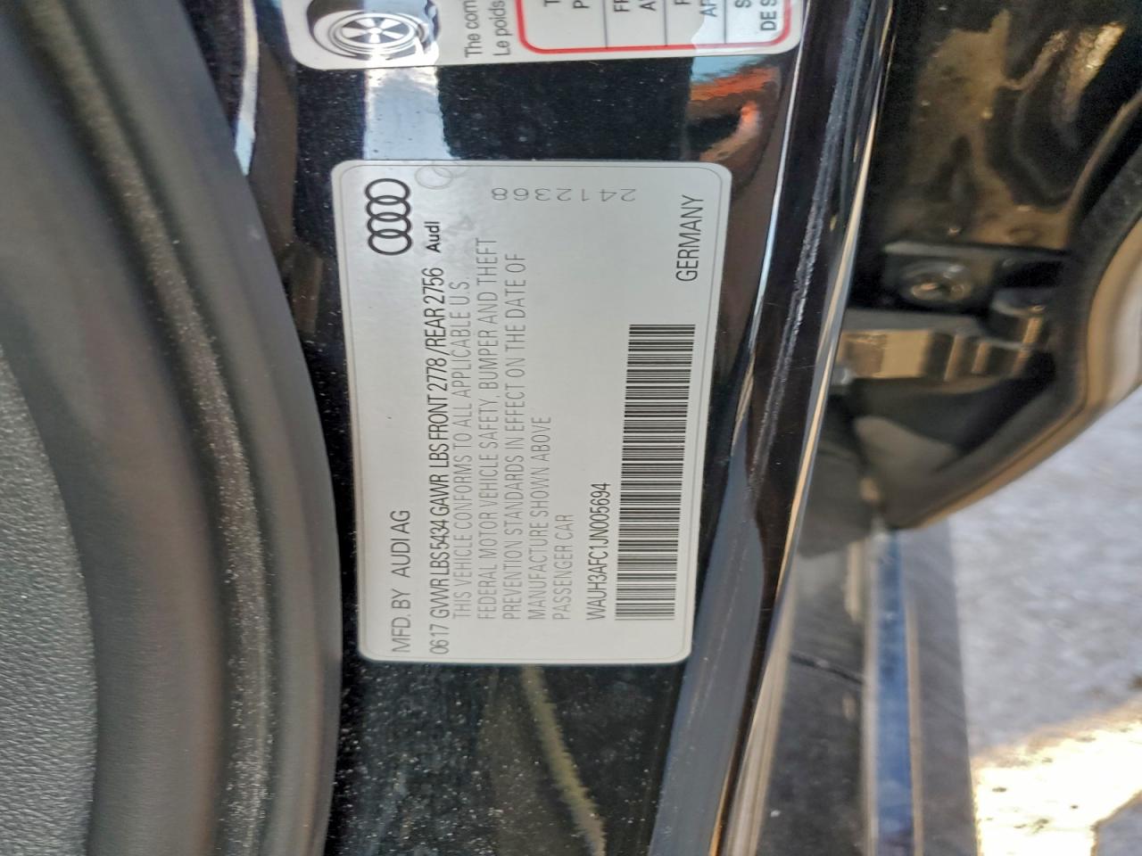 2018 AUDI A6