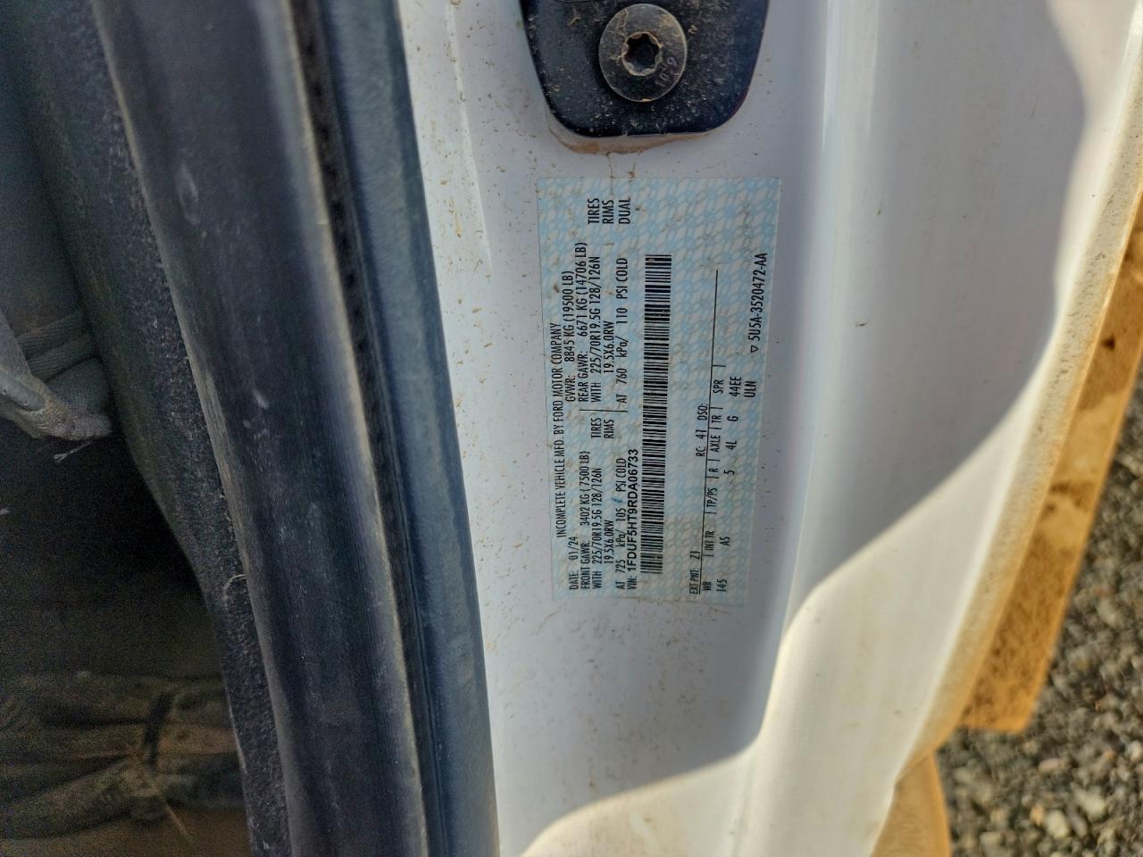 2024 FORD F550