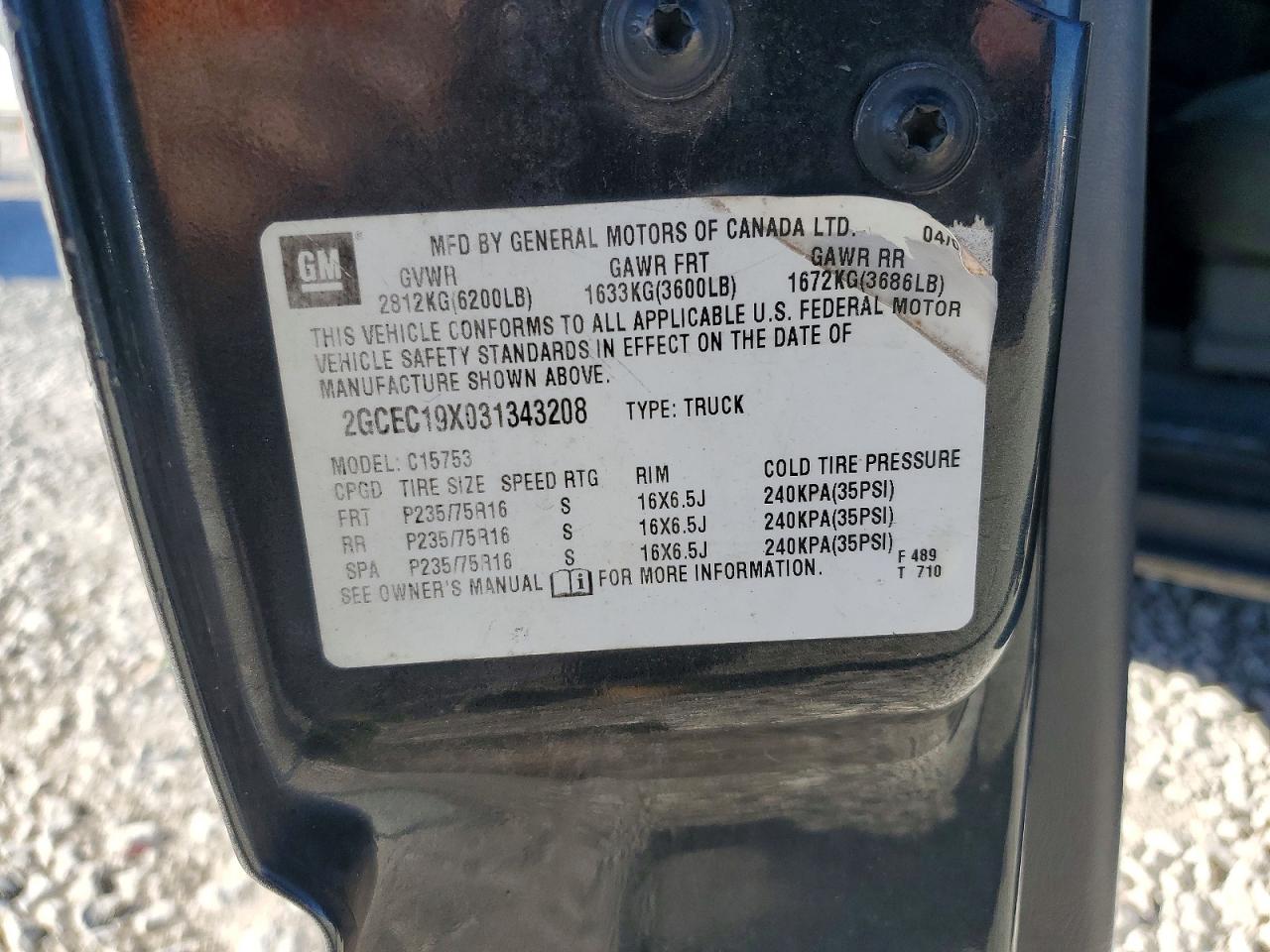 2003 CHEVROLET ALL Models