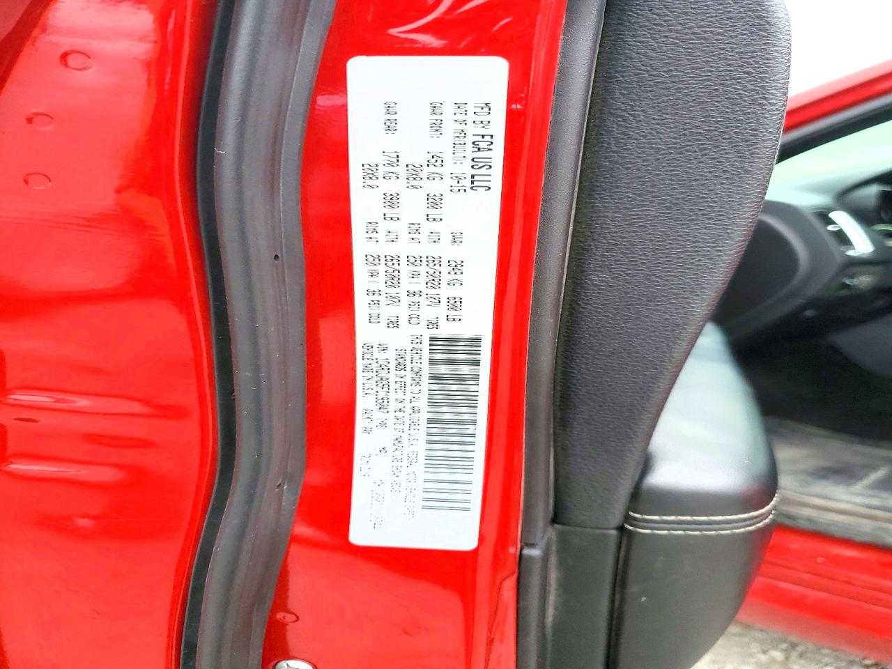 2015 DODGE DURANGO