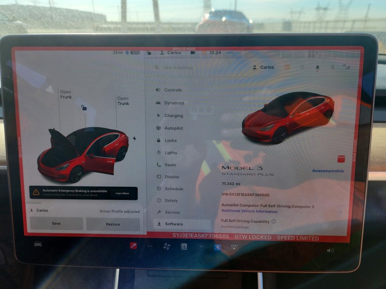 2019 TESLA MODEL 3