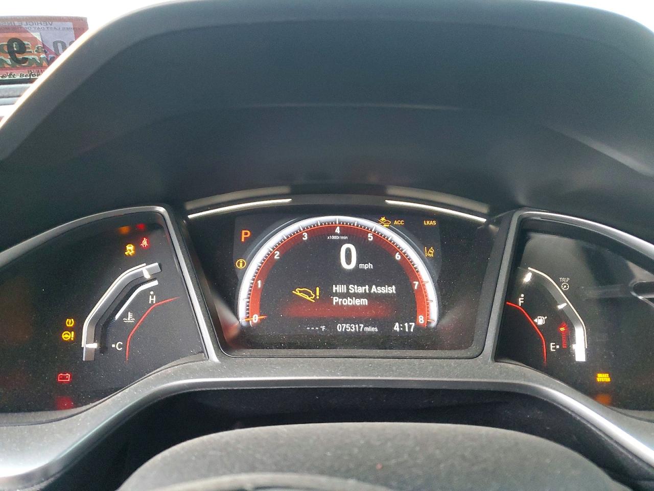 2019 HONDA CIVIC