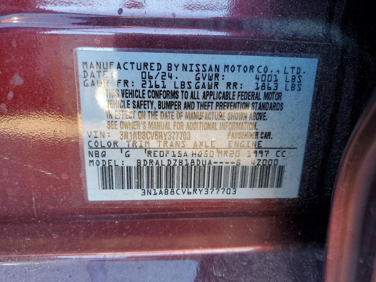 2024 NISSAN SENTRA