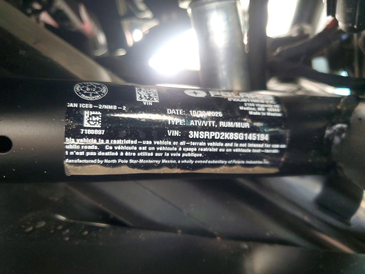 2025 POLARIS RZR PRO R4