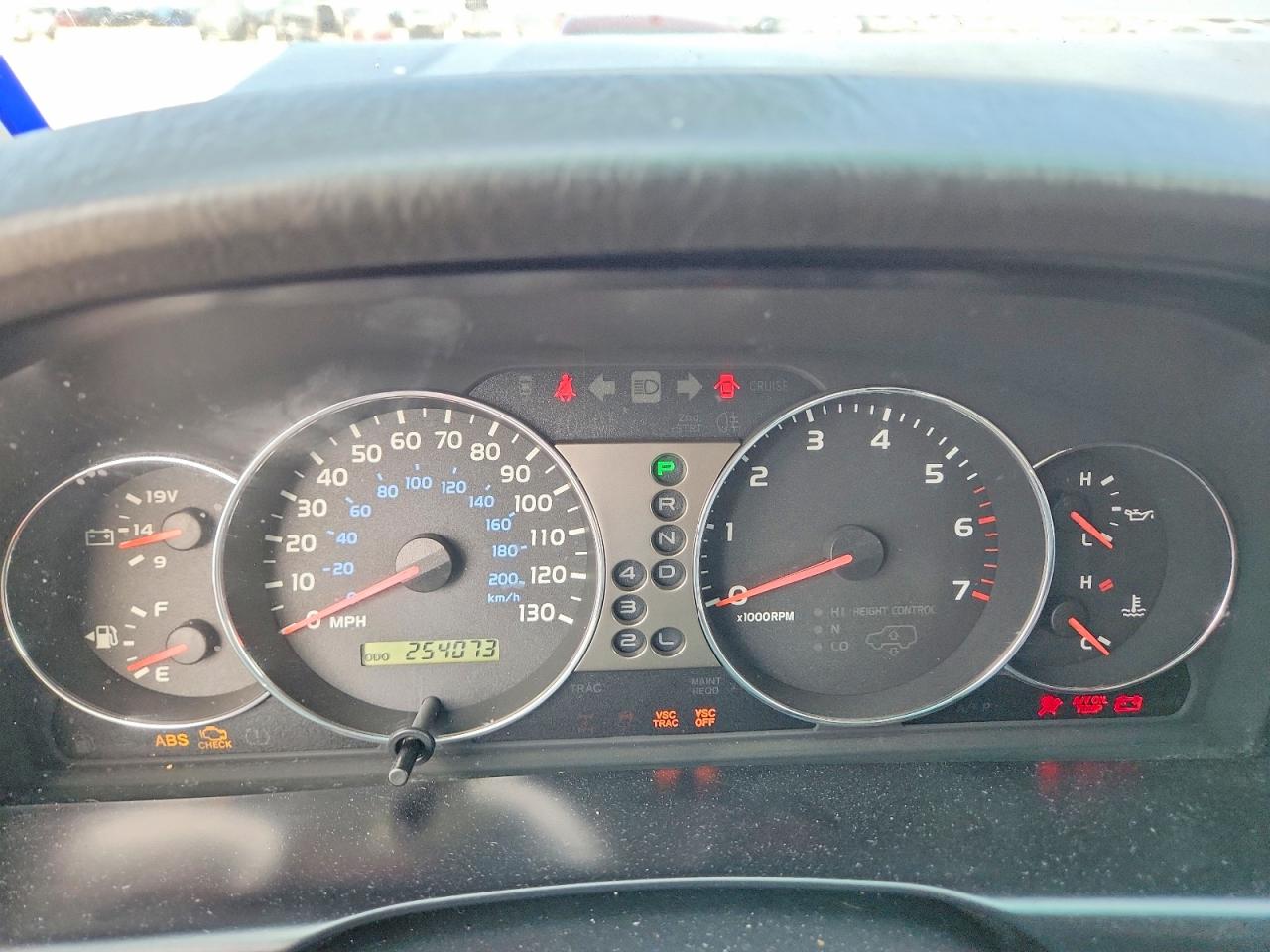 2007 TOYOTA LAND CRUIS