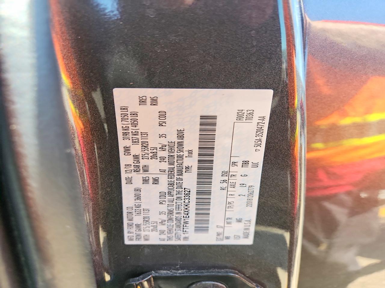 2019 FORD F150