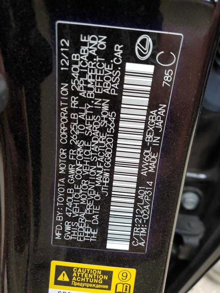 2013 LEXUS ES300