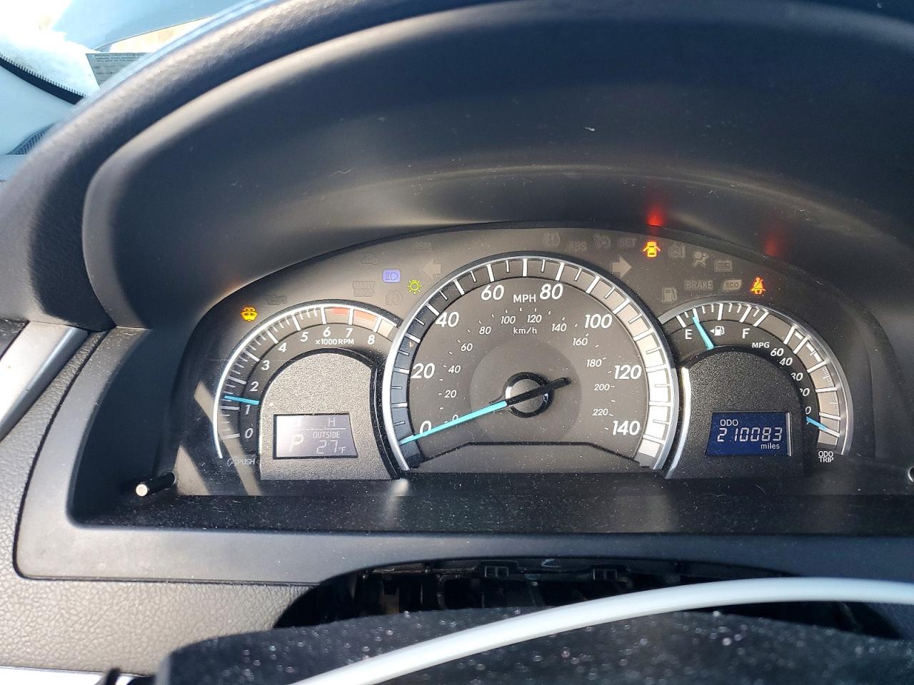 2013 TOYOTA CAMRY