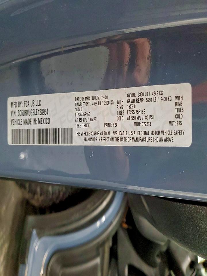 2020 RAM PROMASTER