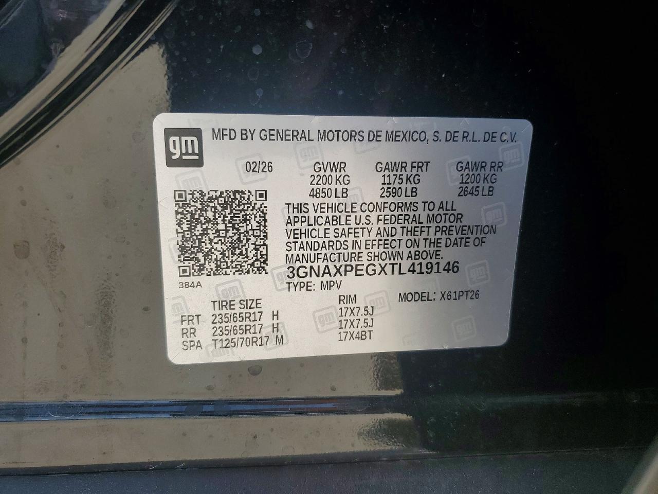 2026 CHEVROLET EQUINOX