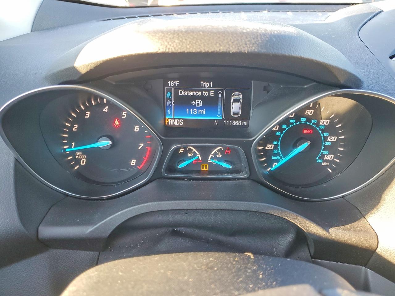 2016 FORD ESCAPE