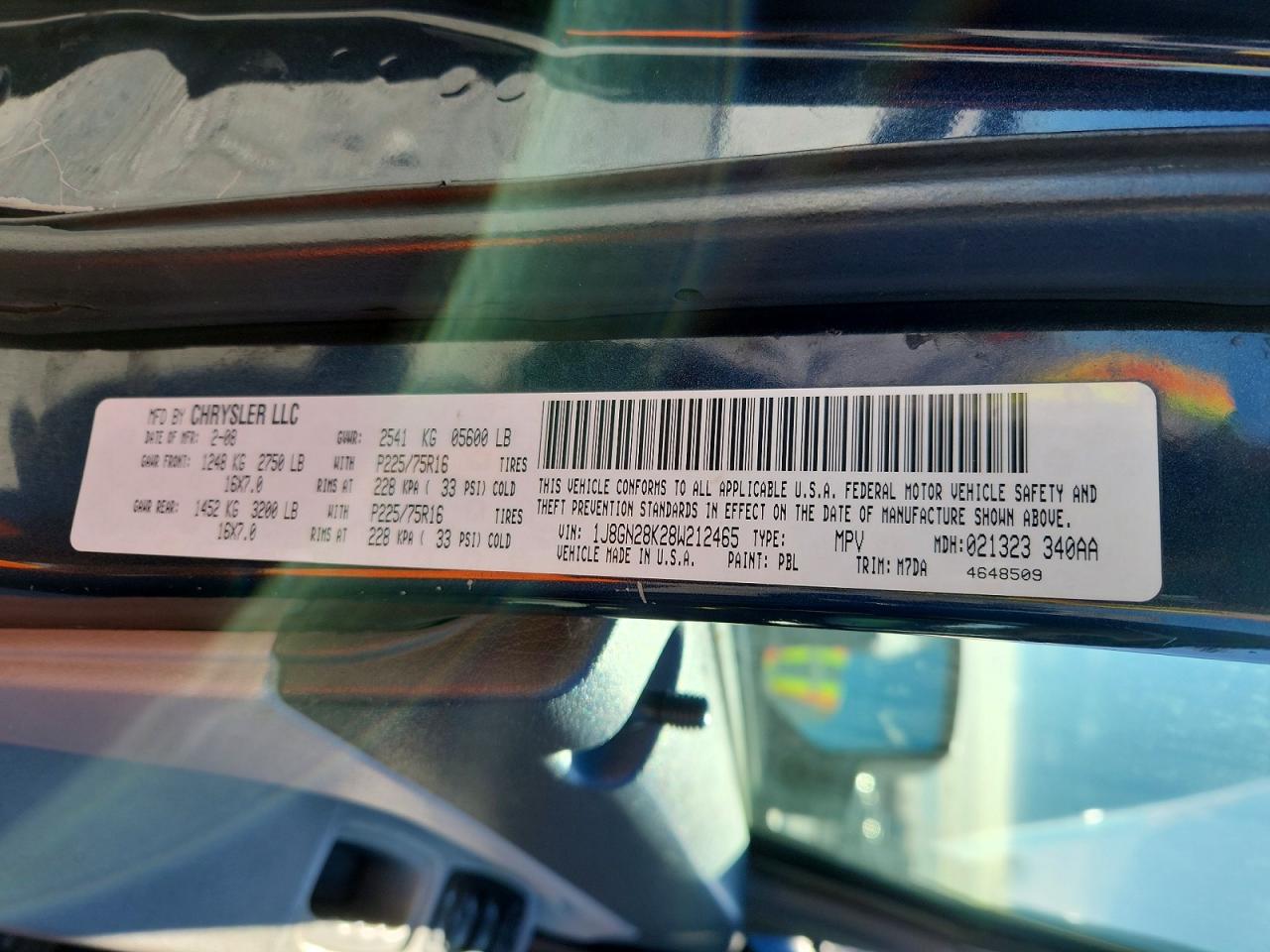 2008 JEEP LIBERTY