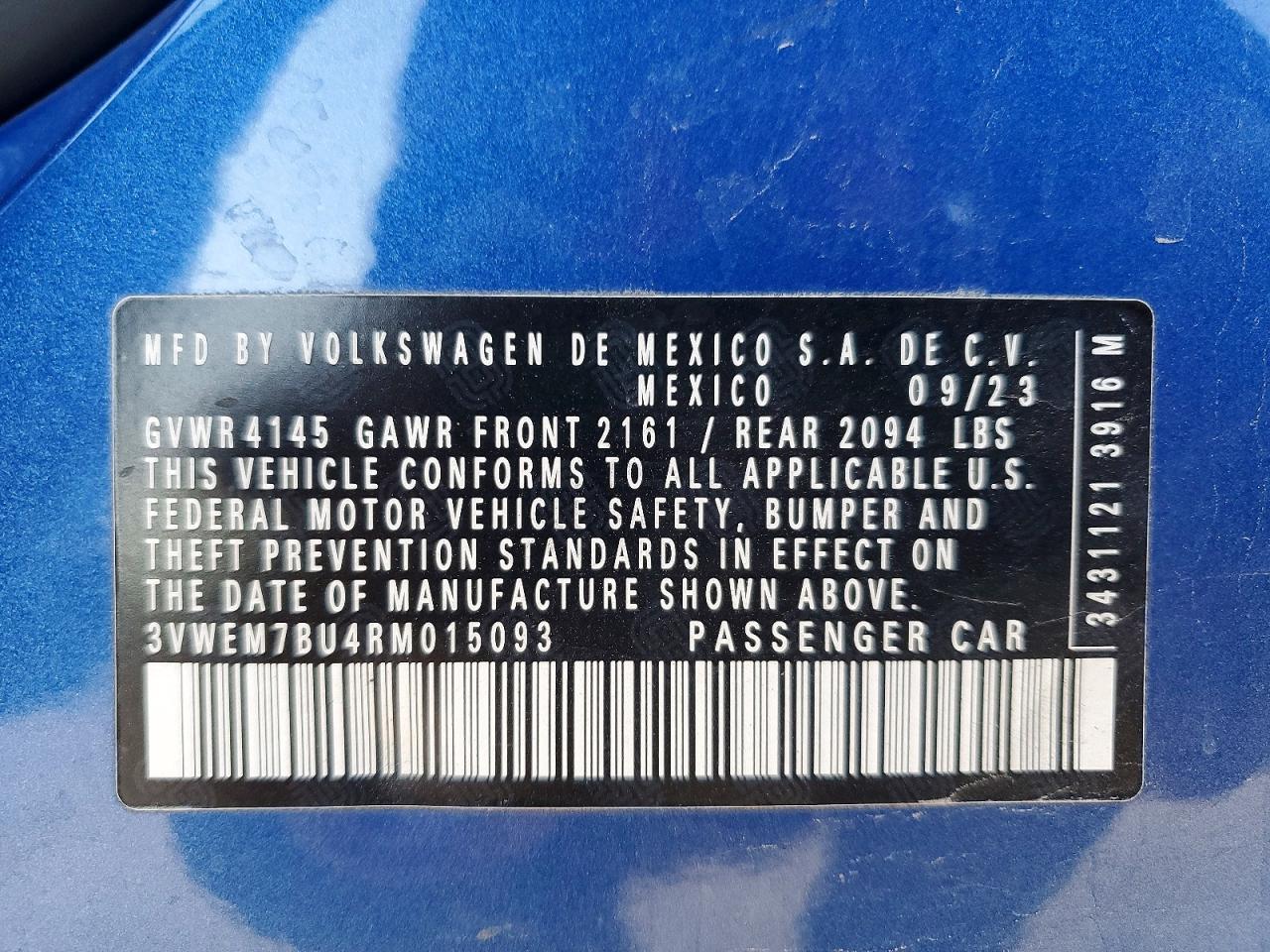 2024 VOLKSWAGEN JETTA