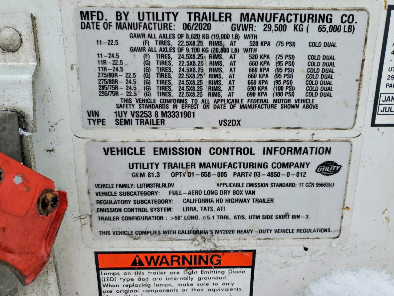 2021 UTILITY ALL Models