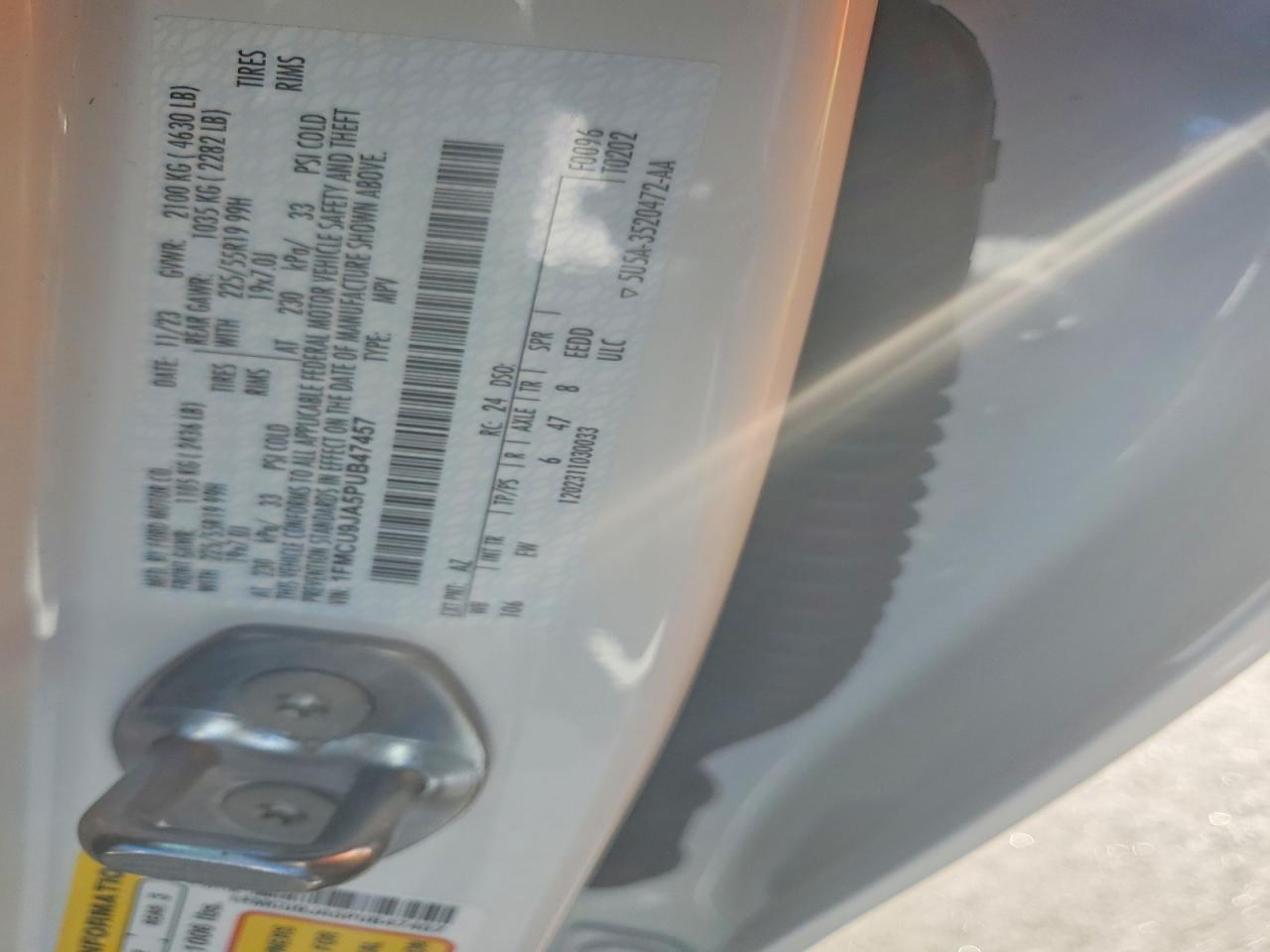 2023 FORD ESCAPE
