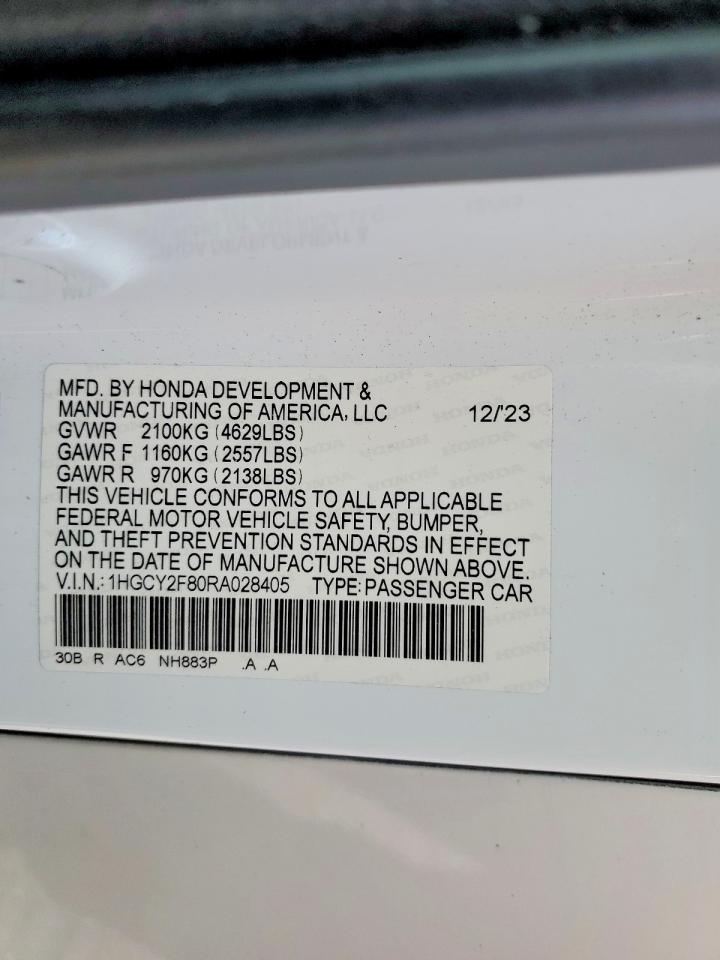 2024 HONDA ACCORD