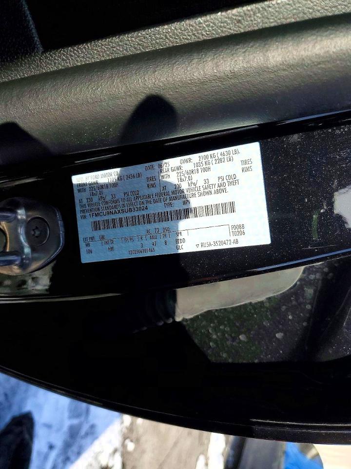 2025 FORD ESCAPE ST