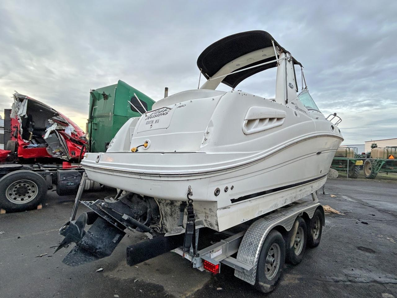 2005 SEA RAY BOAT&TRLR