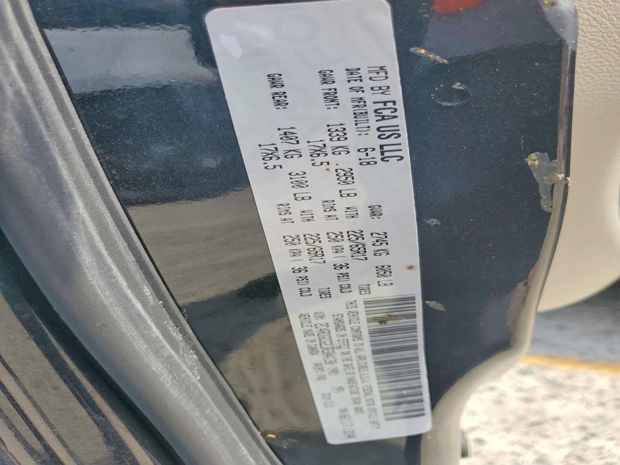 2018 DODGE CARAVAN