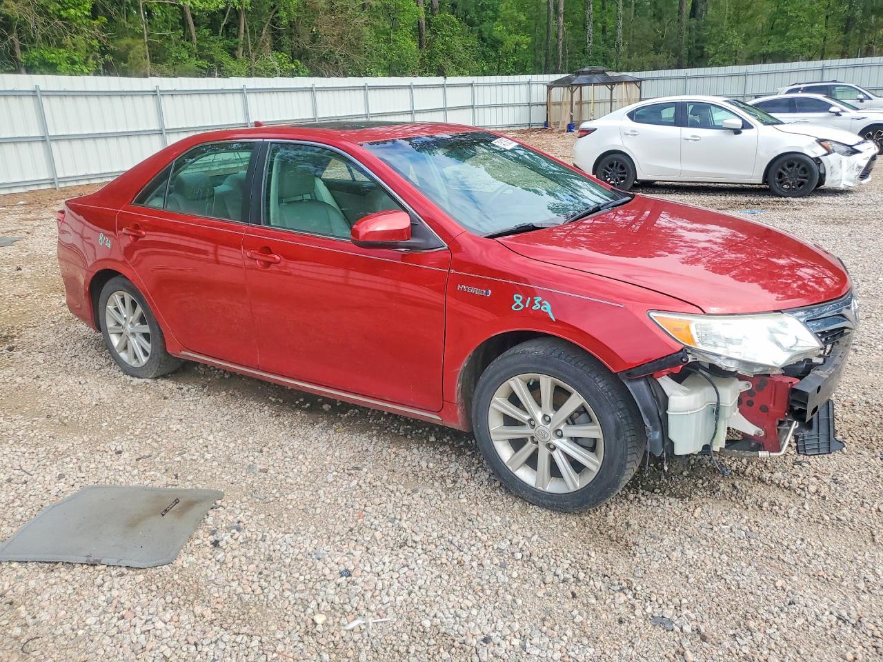 2012 TOYOTA CAMRY SOLA