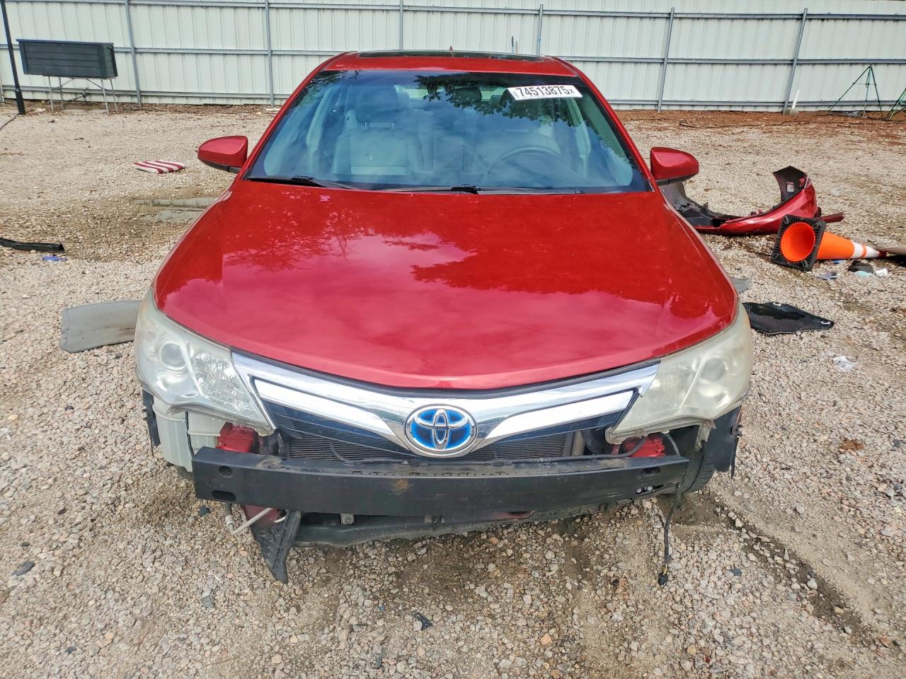 2012 TOYOTA CAMRY SOLA