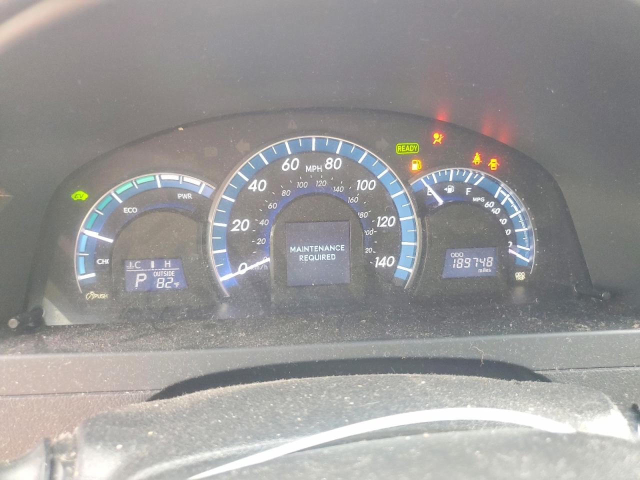 2012 TOYOTA CAMRY SOLA