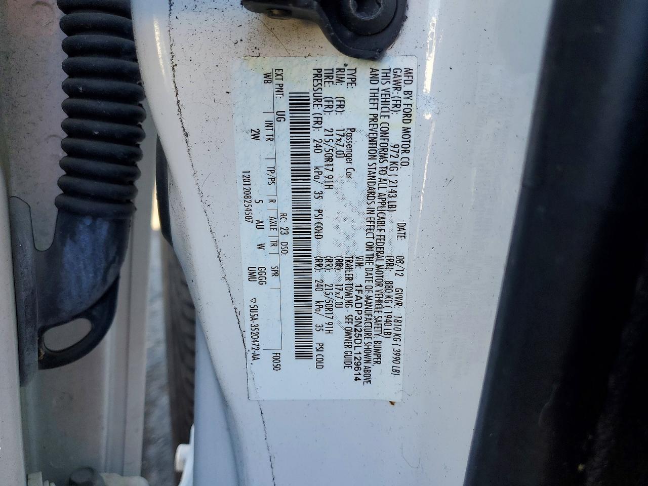 2013 FORD FOCUS
