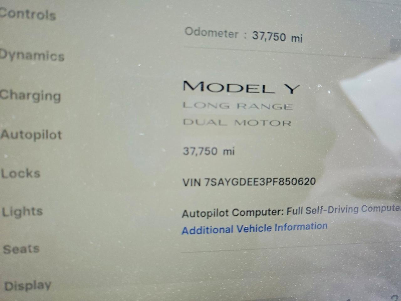 2023 TESLA MODEL Y