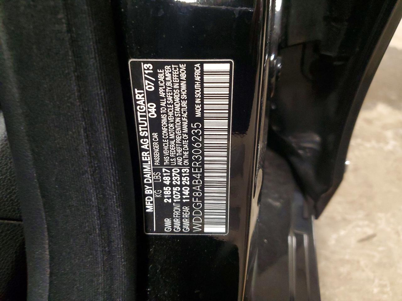 2014 MERCEDES-BENZ C-CLASS