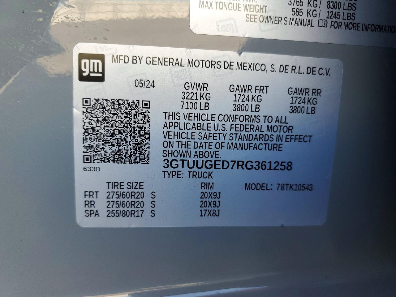 2024 GMC SIERRA
