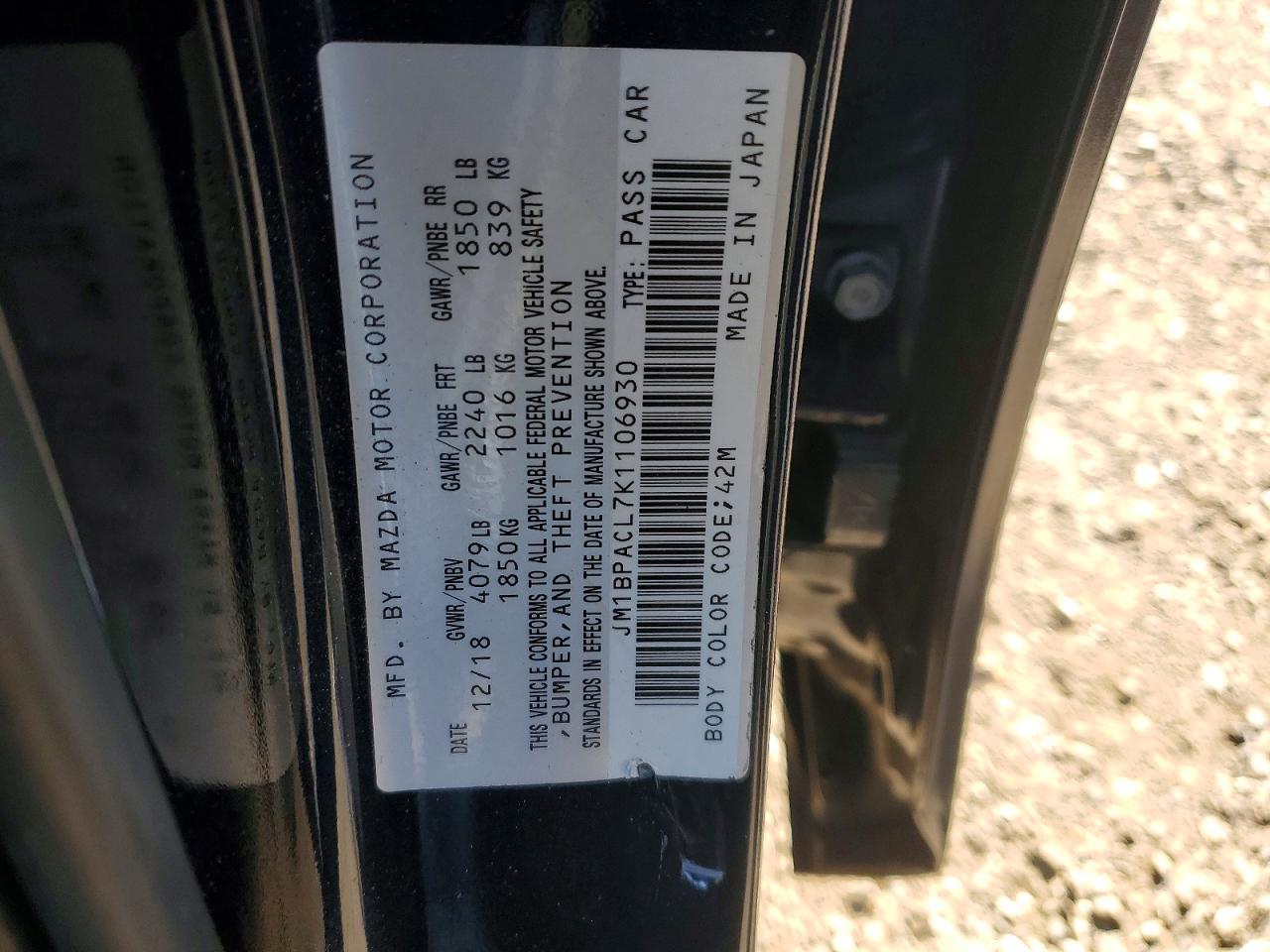 2019 MAZDA 3