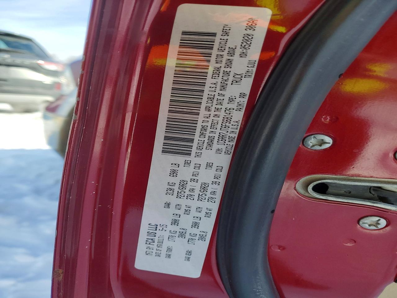 2015 RAM 1500