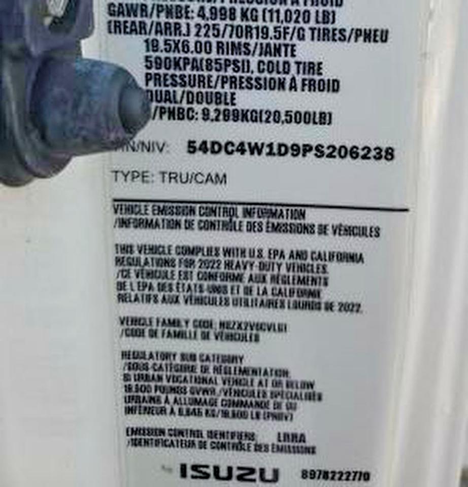 2023 ISUZU All Models