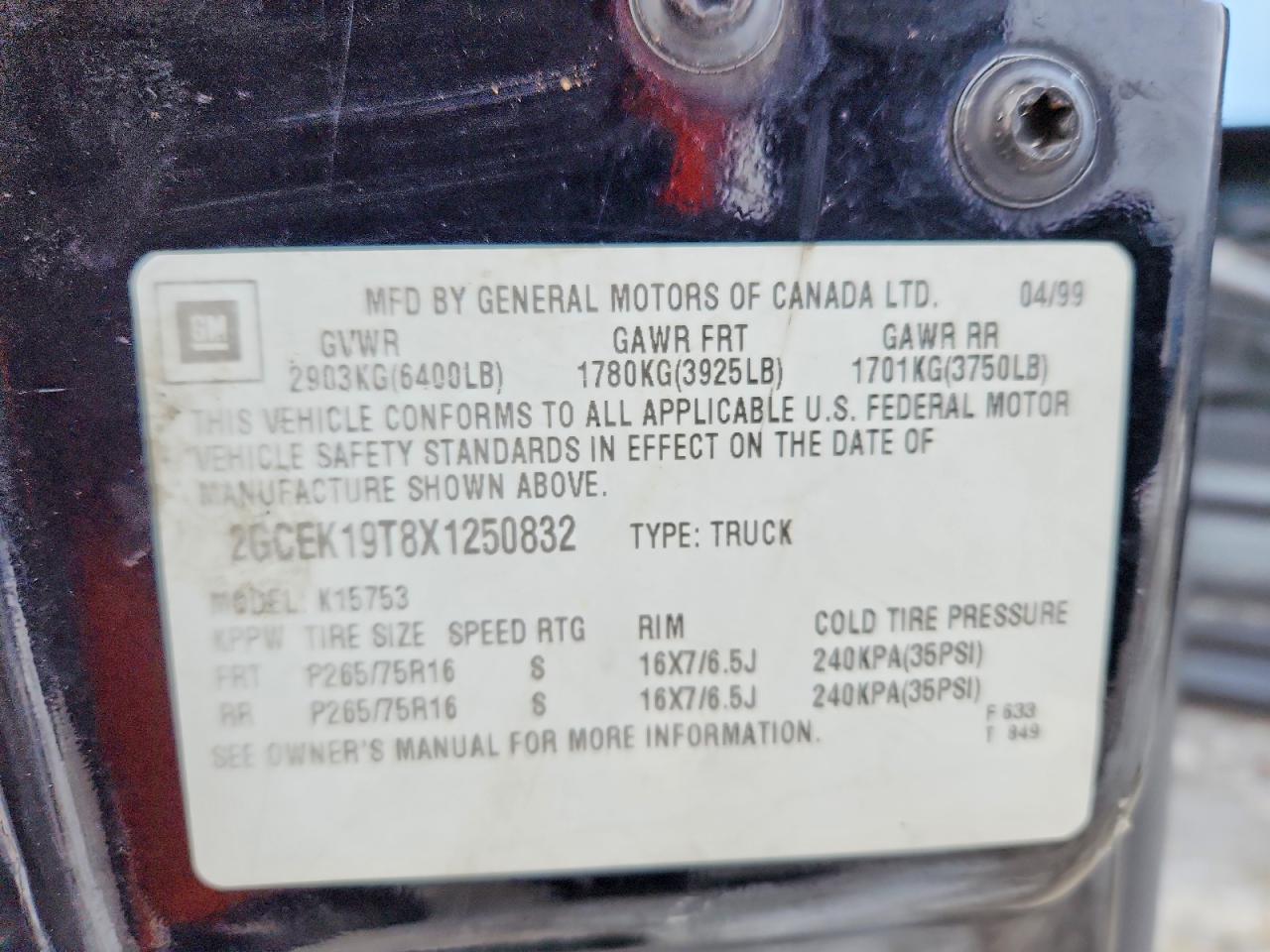 2001 CHEVROLET SILVERADO