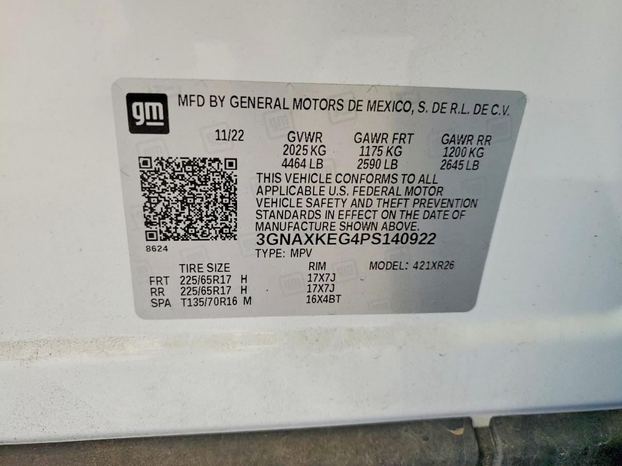 2023 CHEVROLET EQUINOX