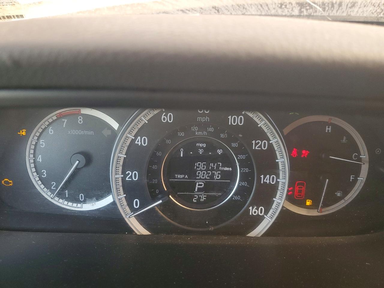 2017 HONDA ACCORD