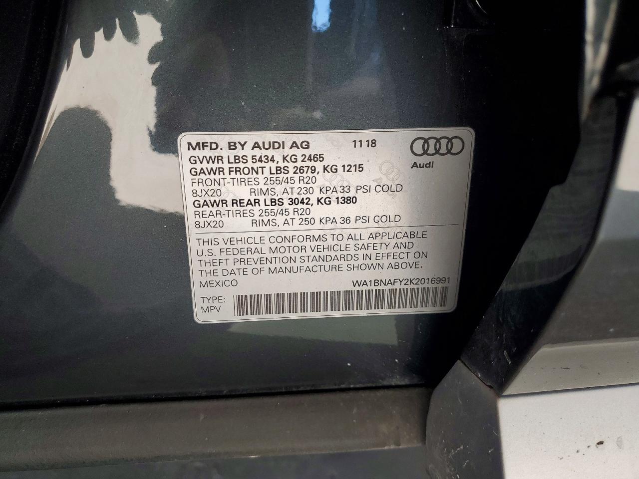 2019 AUDI Q5