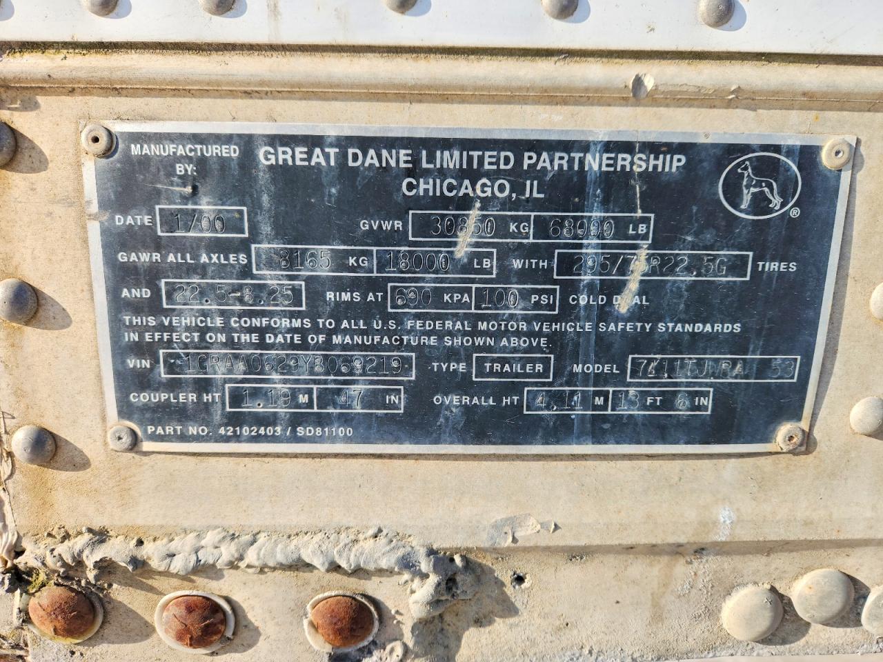 2000 GREA GREAT DANE
