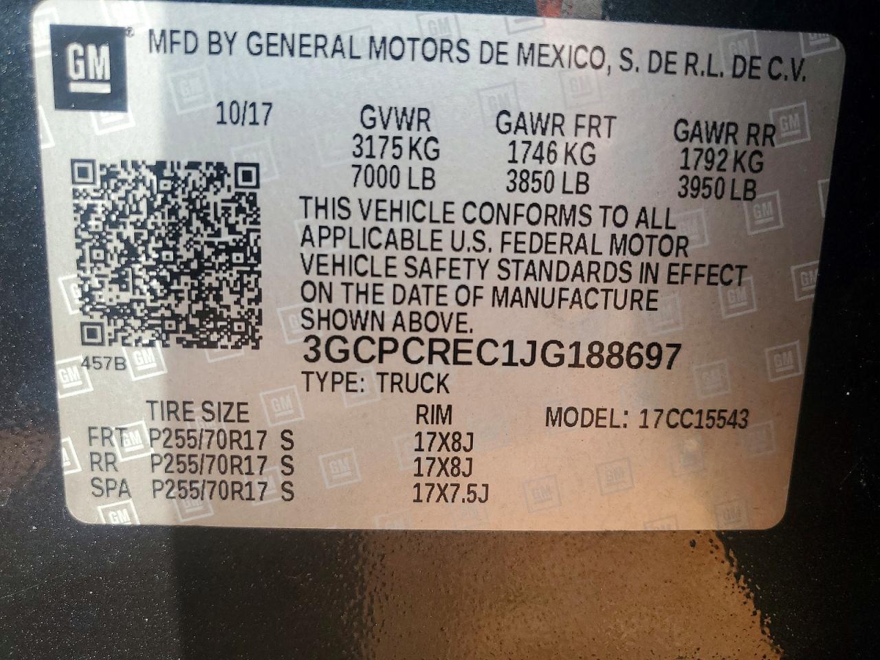 2018 CHEVROLET ALL Models