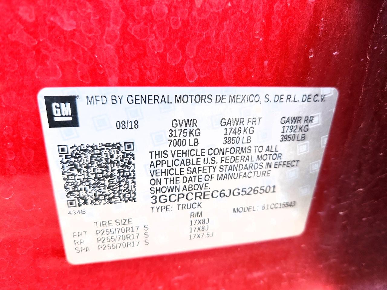 2018 CHEVROLET ALL Models
